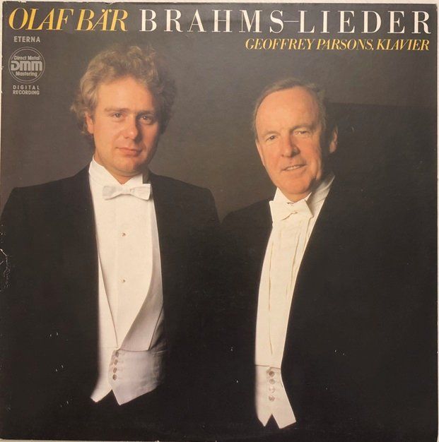 Dischi in vinile: Brahms - Lieder (LP, Olaf Bär) – Usato da Grüningen venduto da azulrojo