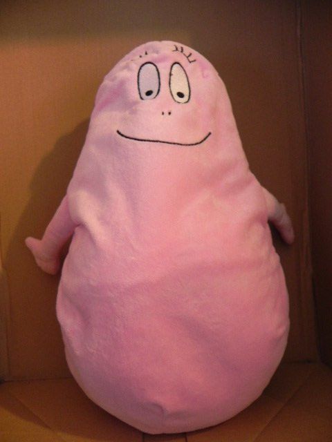 Statuette: BARBAPAPA  peluche Stofffigur 45cm – Usato da Basel venduto da FRAU.ZAUBER.MOND
