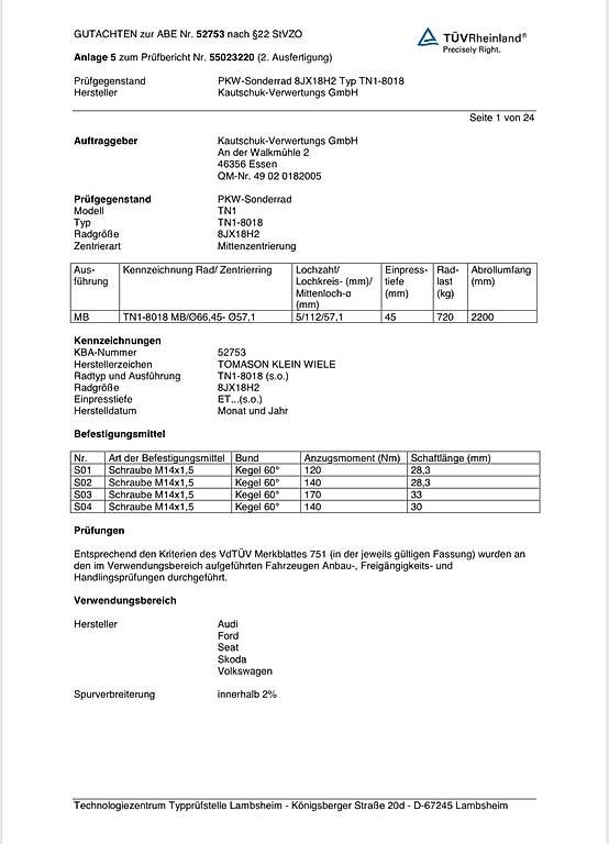 Pneumatici & Ruote complete: Kompletträder Sommer – Usato da Matzingen venduto da Machado. 4