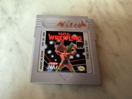 HAL WRESTLING SPIEL FÜR NINTENDO GAME BOY