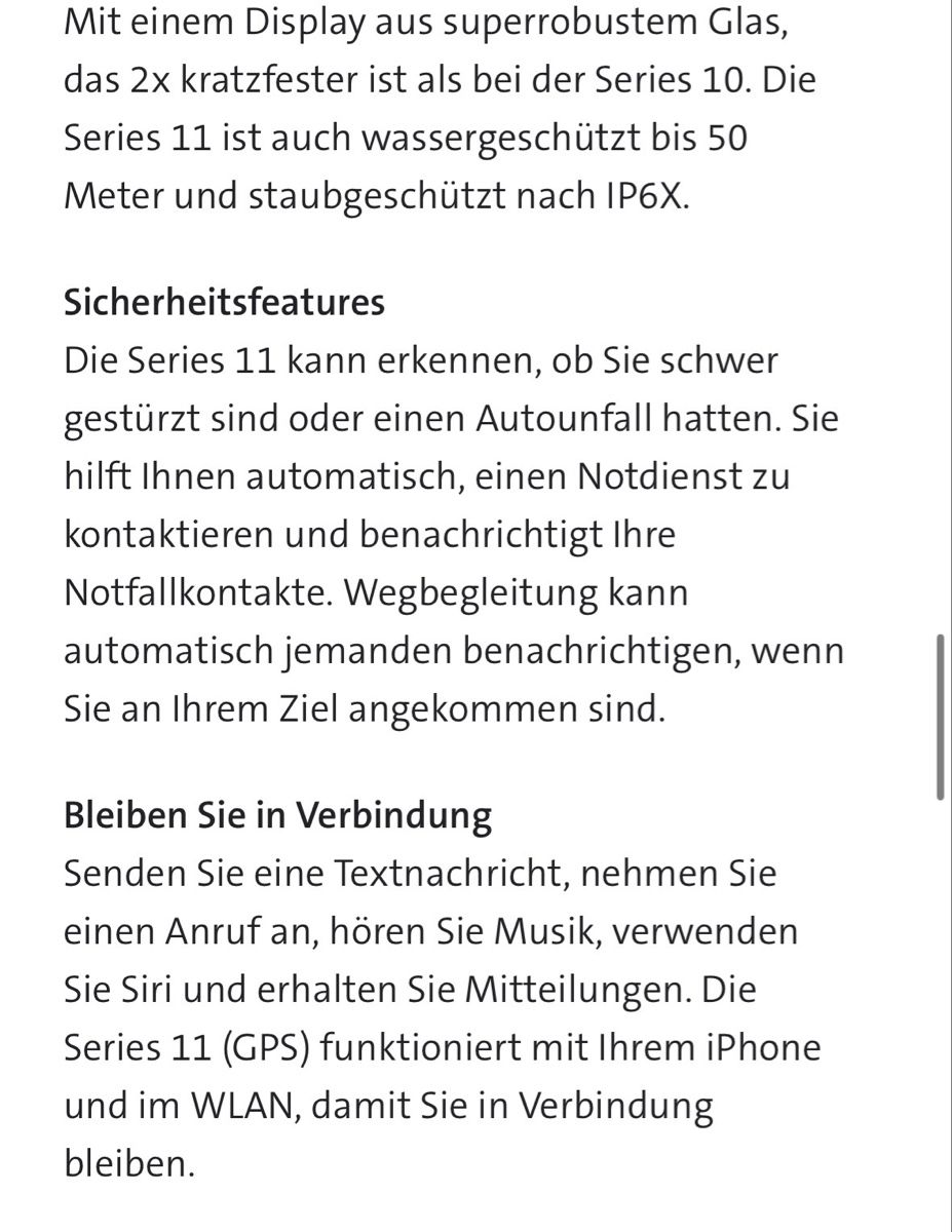 Apple Smartwatch: Apple Watch Series 11 Titan – Nuovo (secondo la descrizione) da Lömmenschwil venduto da tmr_xx 7