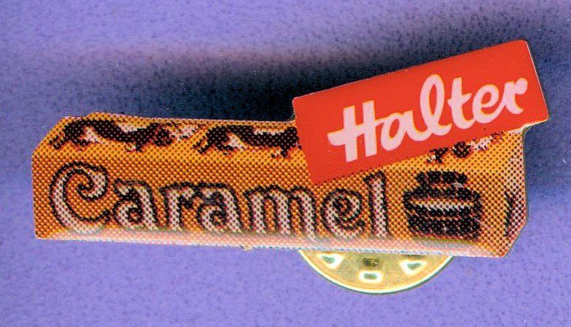Placchette & Badge: Halter  CARAMEL – Usato da Winterthur venduto da Sammleroase
