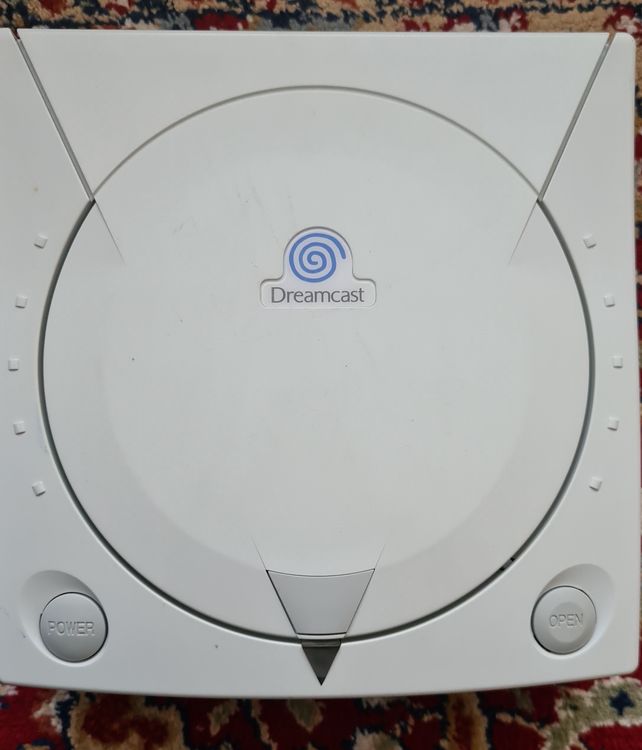 Manette Sega Dreamcast – Officielle PAL – Gris – Bon état – A22
