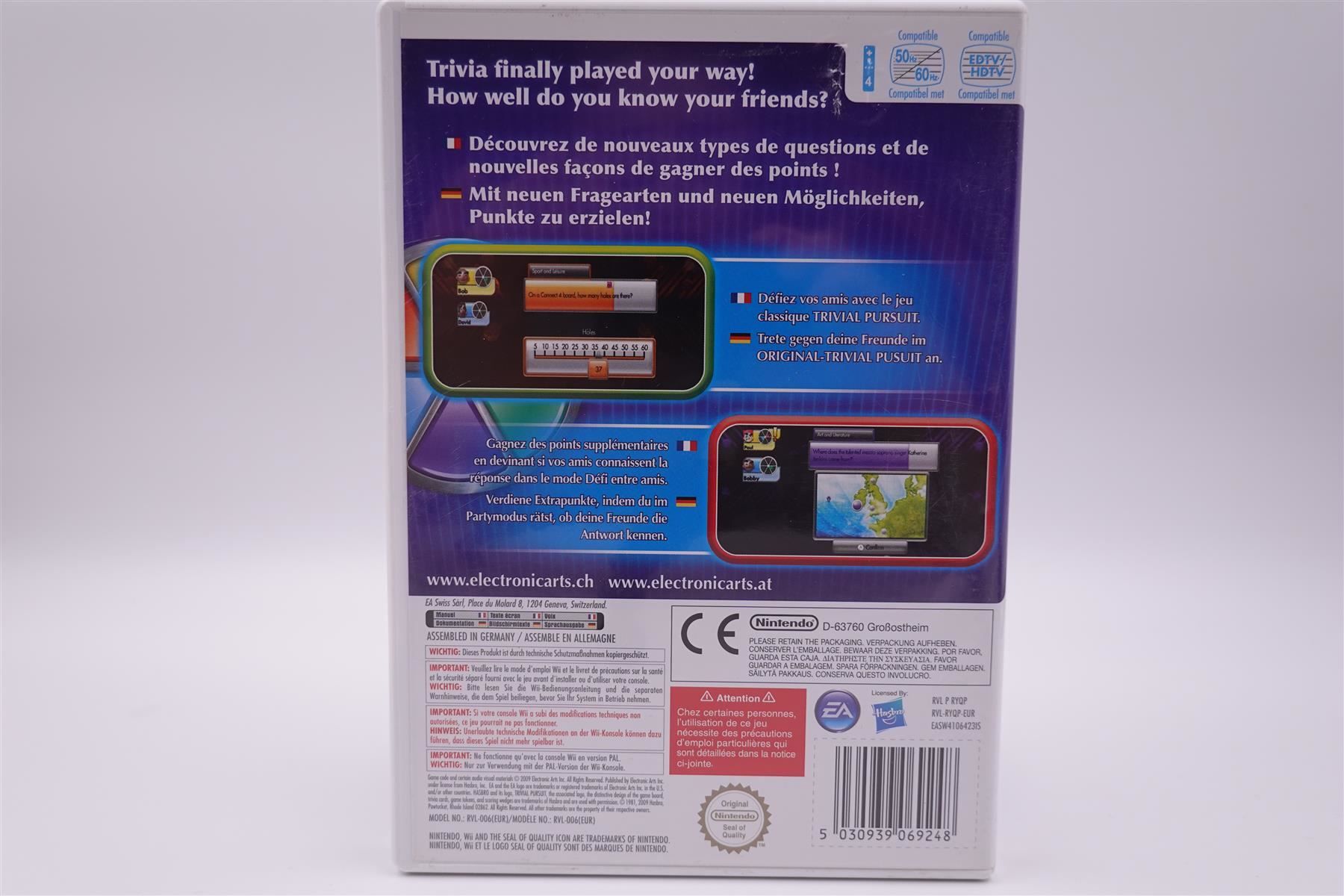 Nintendo Giochi: Trivial Pursuit (Wii) – Usato da Herisau venduto da ZelliZone 1
