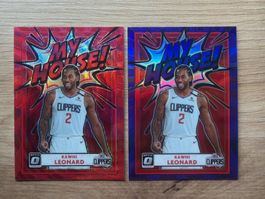 NBA Kawhi Leonard LA Clippers RED WAVE & PURPLE My House