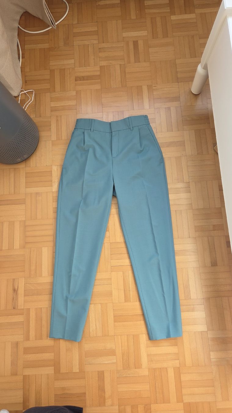 Drykorn Pantaloni: Drykorn - Türkise Stoffhose – Usato da Zürich venduto da jul_l28v