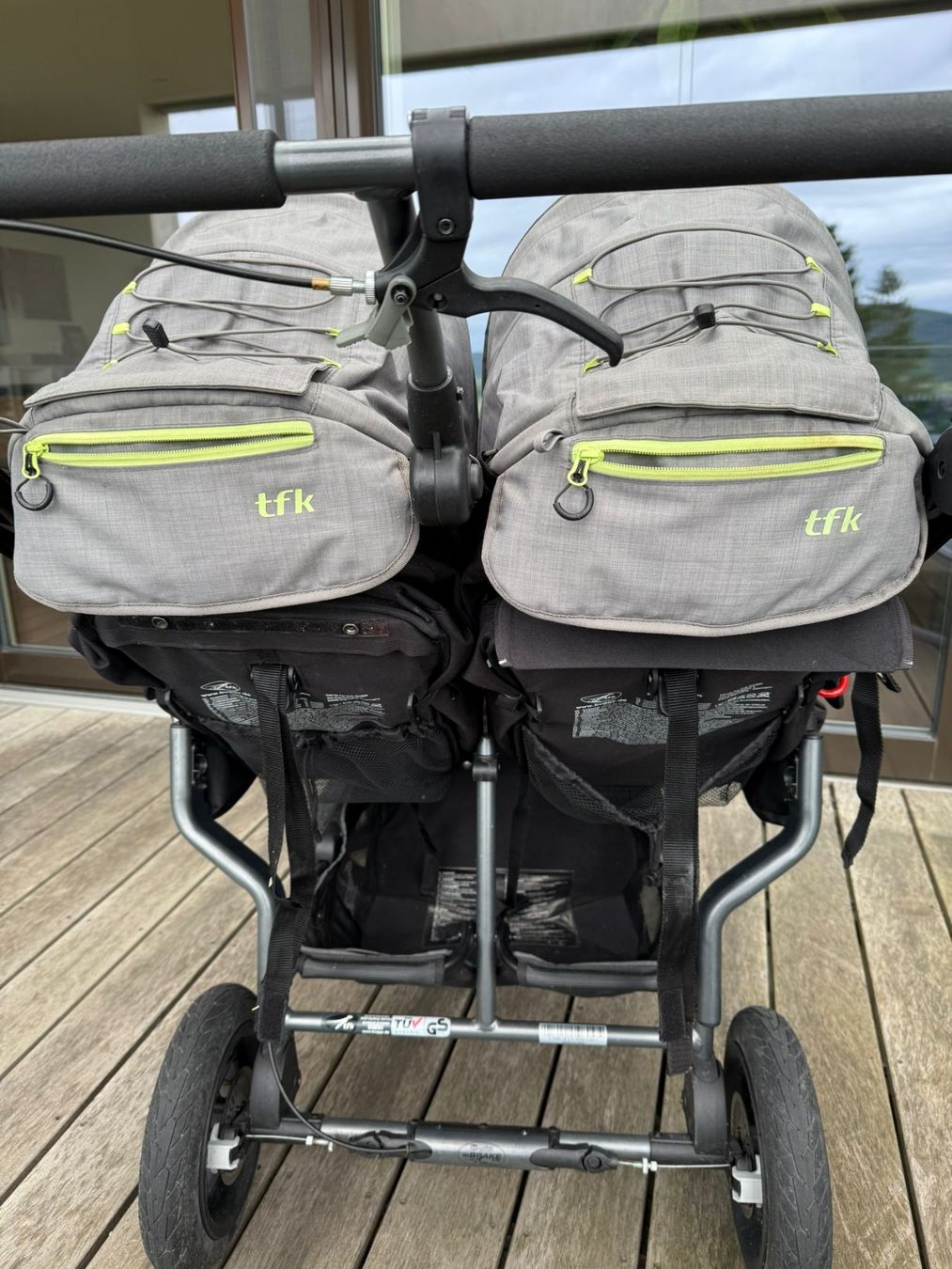 Tfk Poussette: Tfk-Doppelkinderwagen – D'occasion à Arlesheim par lucald 1