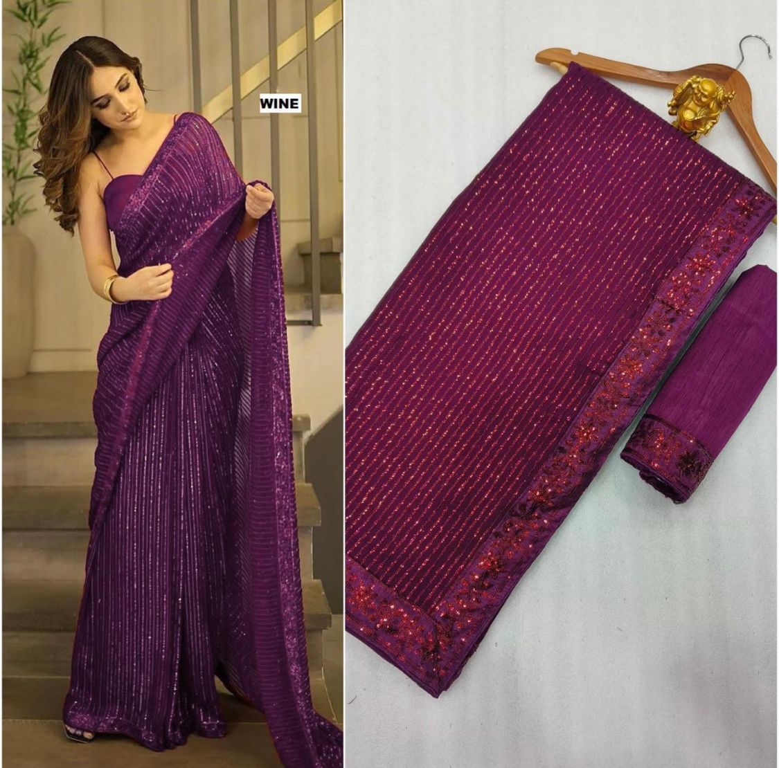 Kleider: Bollywood Saree – Neu und originalverpackt aus Burgdorf von LittleNora