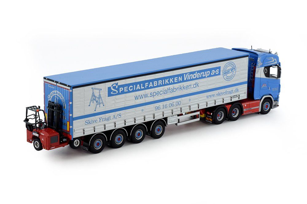 Tekno Kit di modellismo & Modellini statici: Tekno 77011 Scania Skive Fragt – Nuovo e nell'imballaggio originale da Dagmersellen venduto da FBM-Bacheli 2