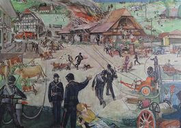 Schulwandbild "Feuerwehr"
