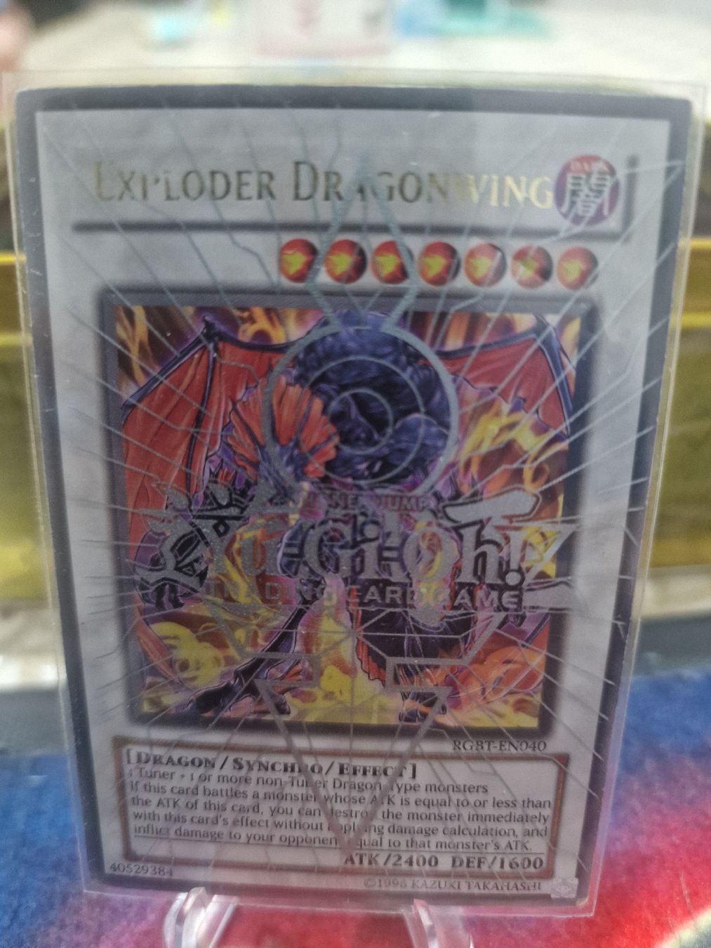 Yugioh Carte collezionabili: Yu-Gi-Oh Karte Exploder Dragon Wing RGBT-EN040  – Usato da Dietikon venduto da GC-Store