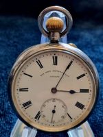 Englische Taschenuhr 1911 Sir John Bennett 925er Sterling