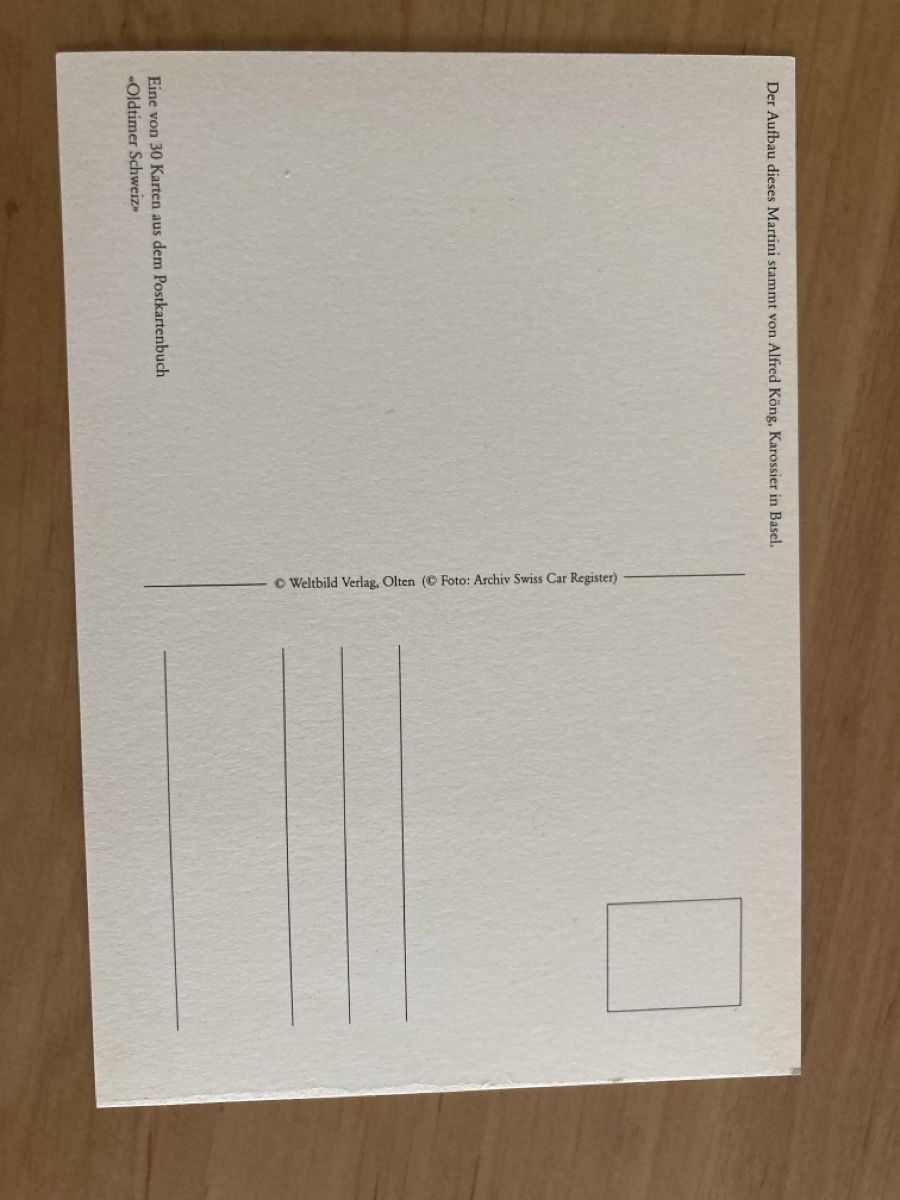 Cartoline postali: Oldtimer Auto weiss Basel Krankenwagen – Nuovo (secondo la descrizione) da Schüpfheim venduto da Seerose80 1