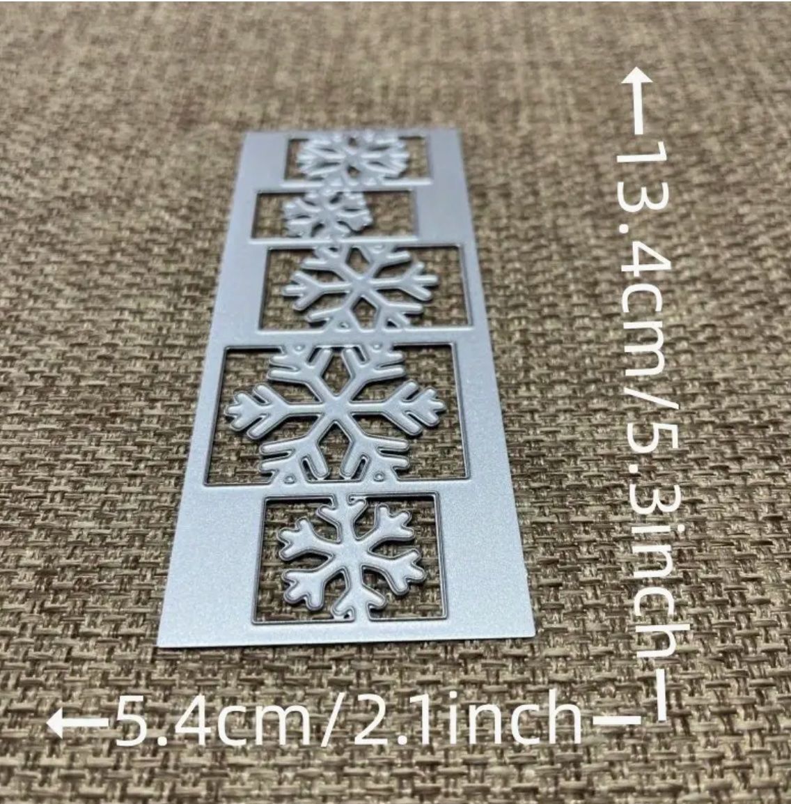 Sciablone: Fenster mit Schneesternen - Stanzschablone – Nuovo e nell'imballaggio originale da Frenkendorf venduto da jazzplatten 1