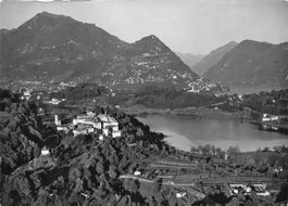 Muzzano (TI) Muzzano con il Lago di LuganoG