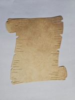 Stanzschablone Nr.796, Schriftrolle gross (Sizzix geeignet)