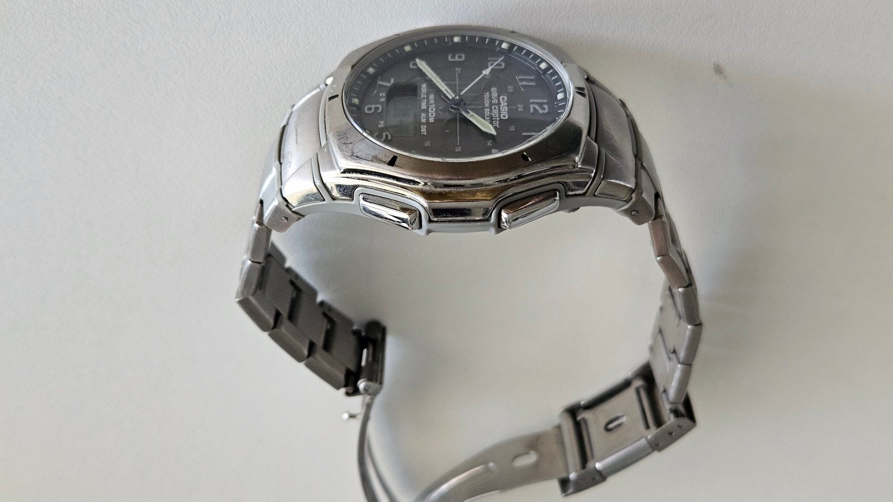 Casio Montres: Casio Wave Ceptor WVA-620T / 5053, Tough Solar , Titanium – D'occasion à Goldach par Koland2 5