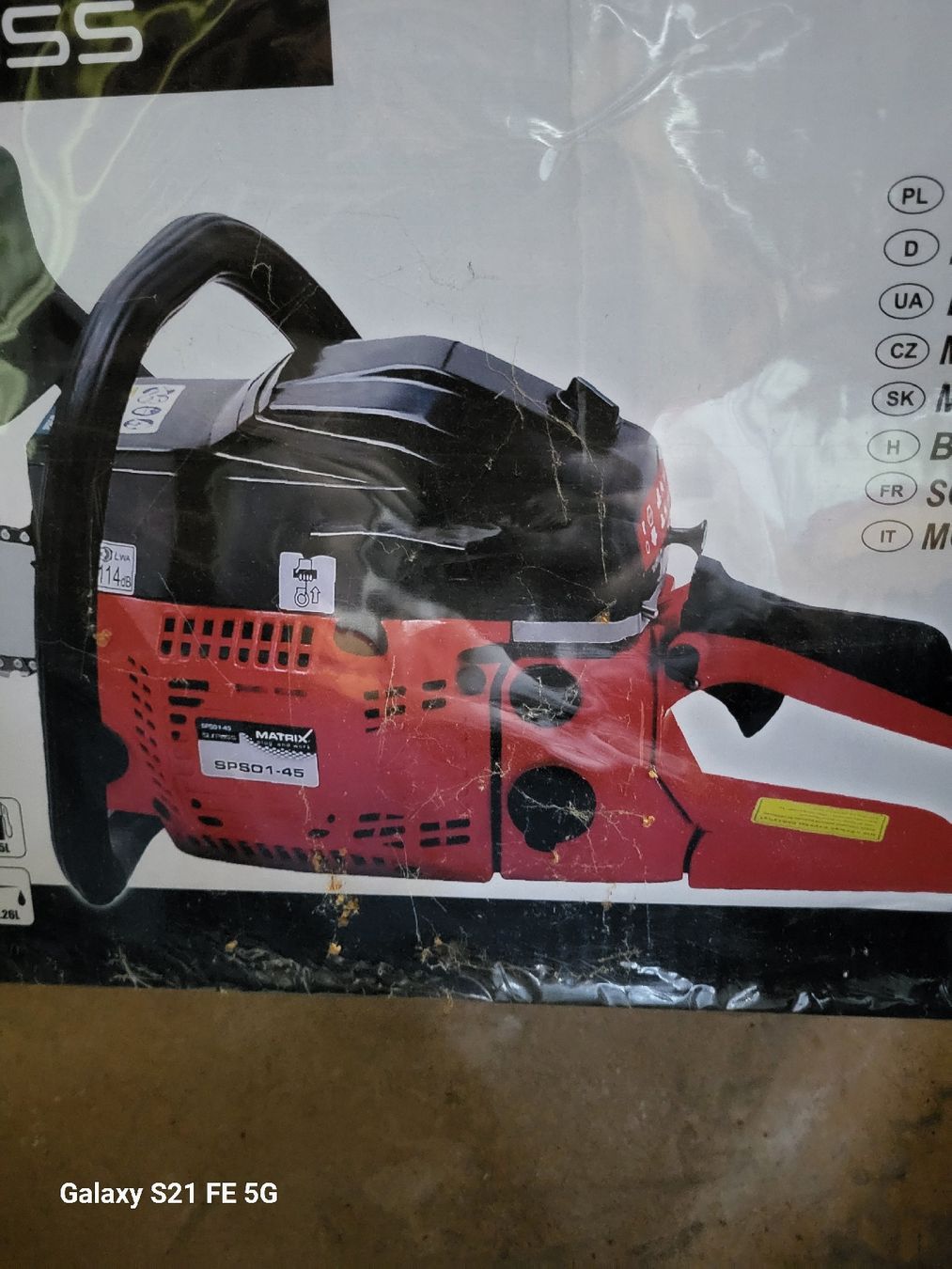 Scies: Motorsäge Benzin ,45 cm NEU!! – Neuf avec emballage d'origine à Riehen par tamola67 4