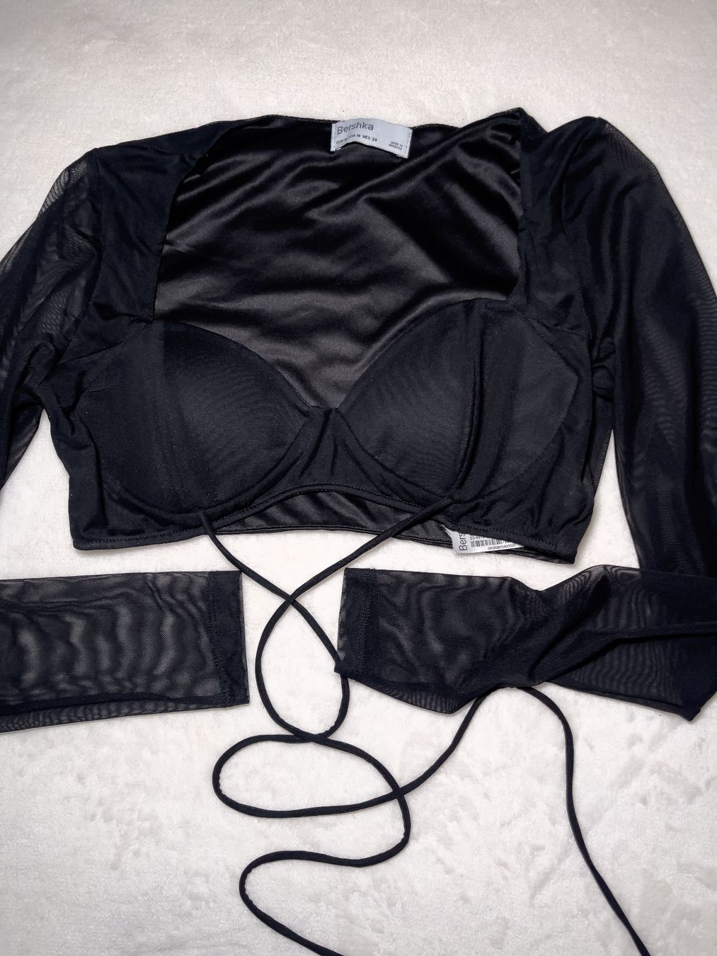 Bershka Top: Bershka - Top Black – Nuovo (secondo la descrizione) da Zürich venduto da CBN_Fashion