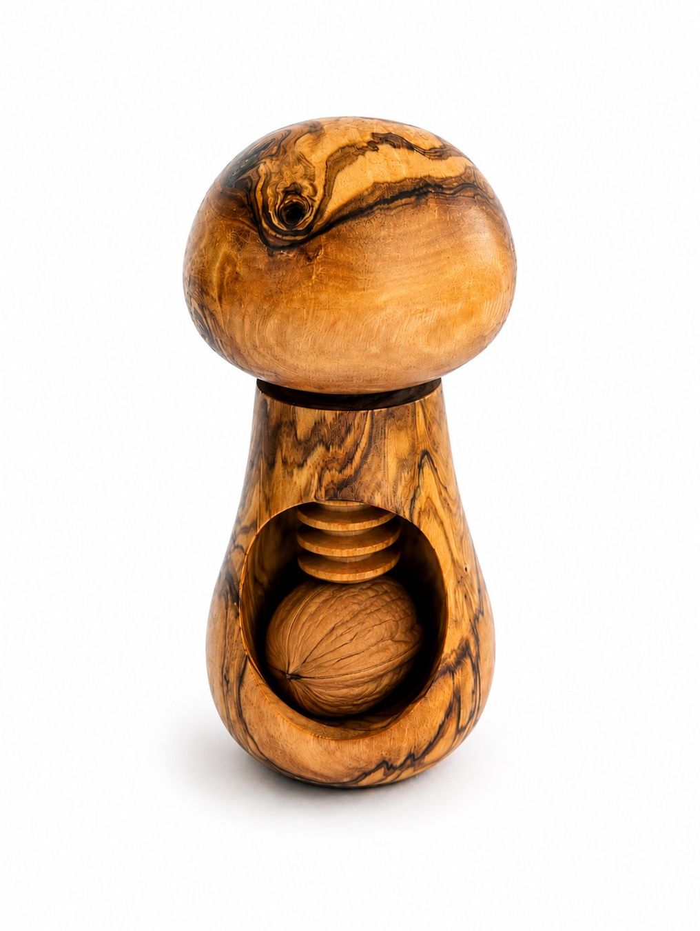 Articoli in legno: Olivenholz Nussknacker – Nuovo e nell'imballaggio originale da Hüntwangen venduto da Elyha 1