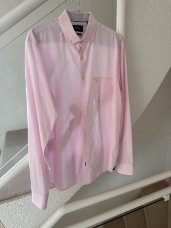 BRAX Herren Hemd Rosa Grösse M NEU