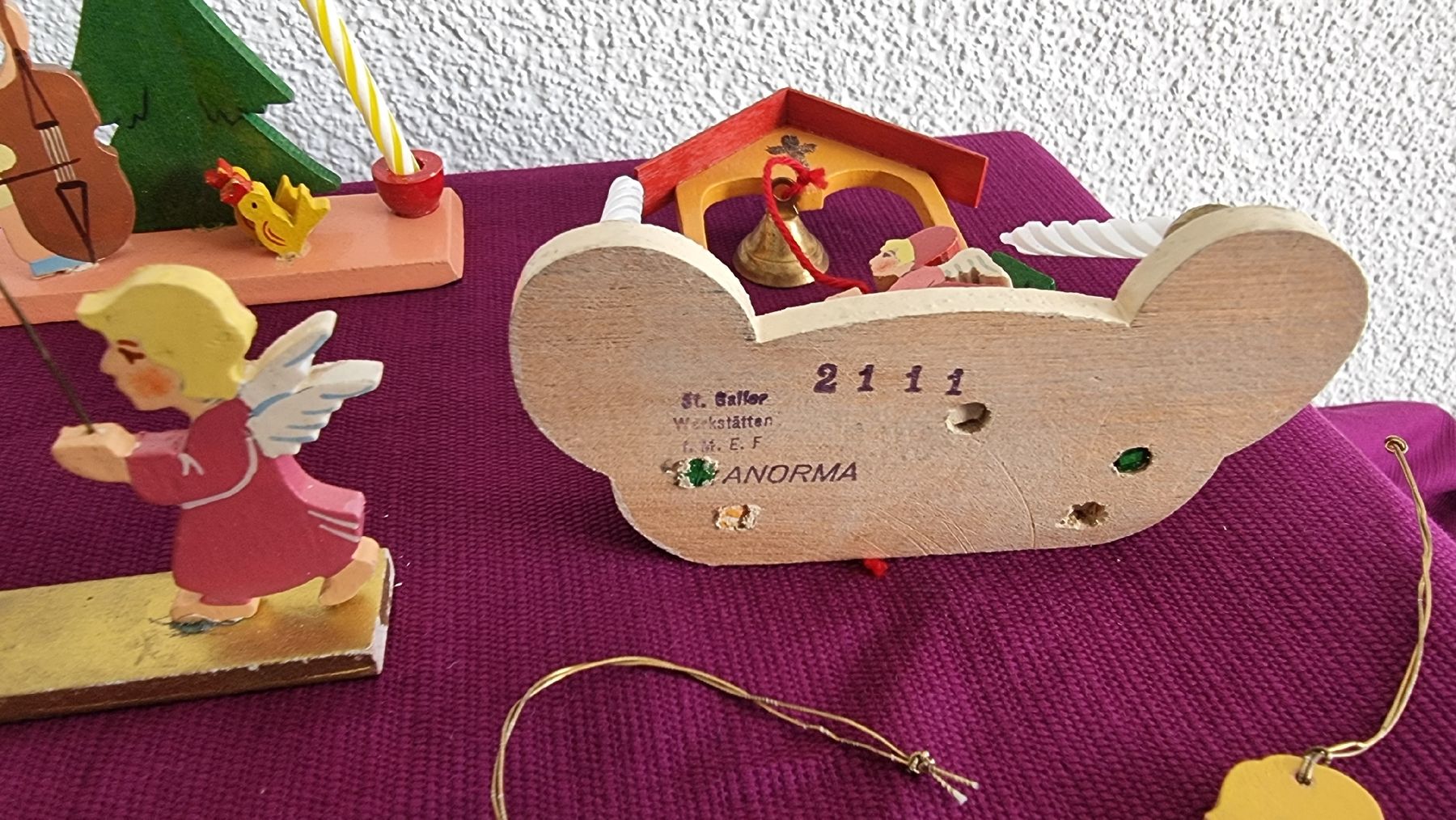 Alle Dekorationen: Weihnachtsdeko vintage – Gebraucht aus Steinach von silberfuchs13579 8