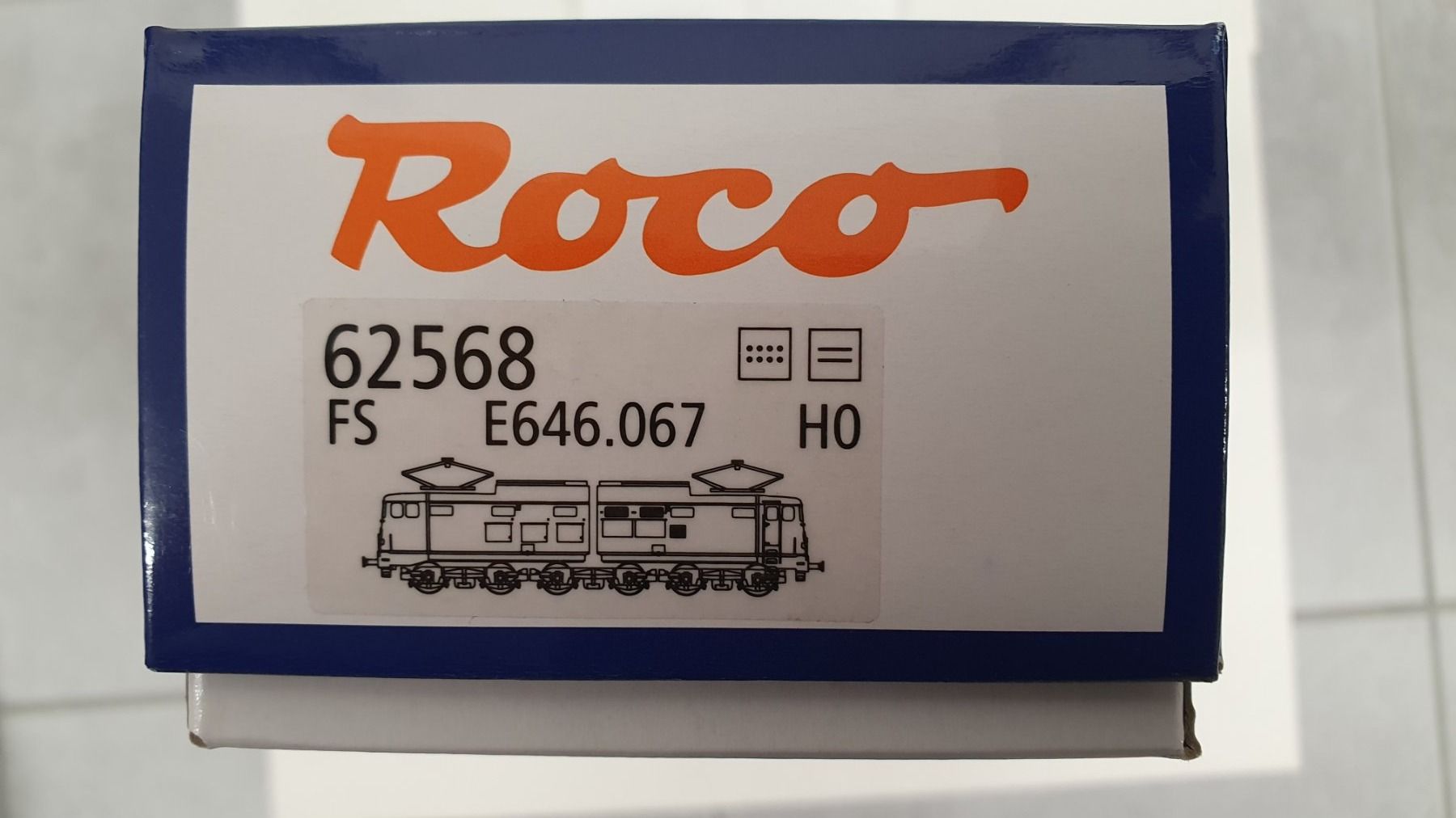 Roco Modellini di ferrovie: Roco 62568 FS E646.067, grau/grün, Ep IV-V, mit Decoder – Nuovo e nell'imballaggio originale da Würenlos venduto da juruth 4