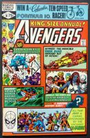 AVENGERS ANNUAL #10 🔑 KEY X-MEN 1ST ROGUE APP. MARVEL 1981