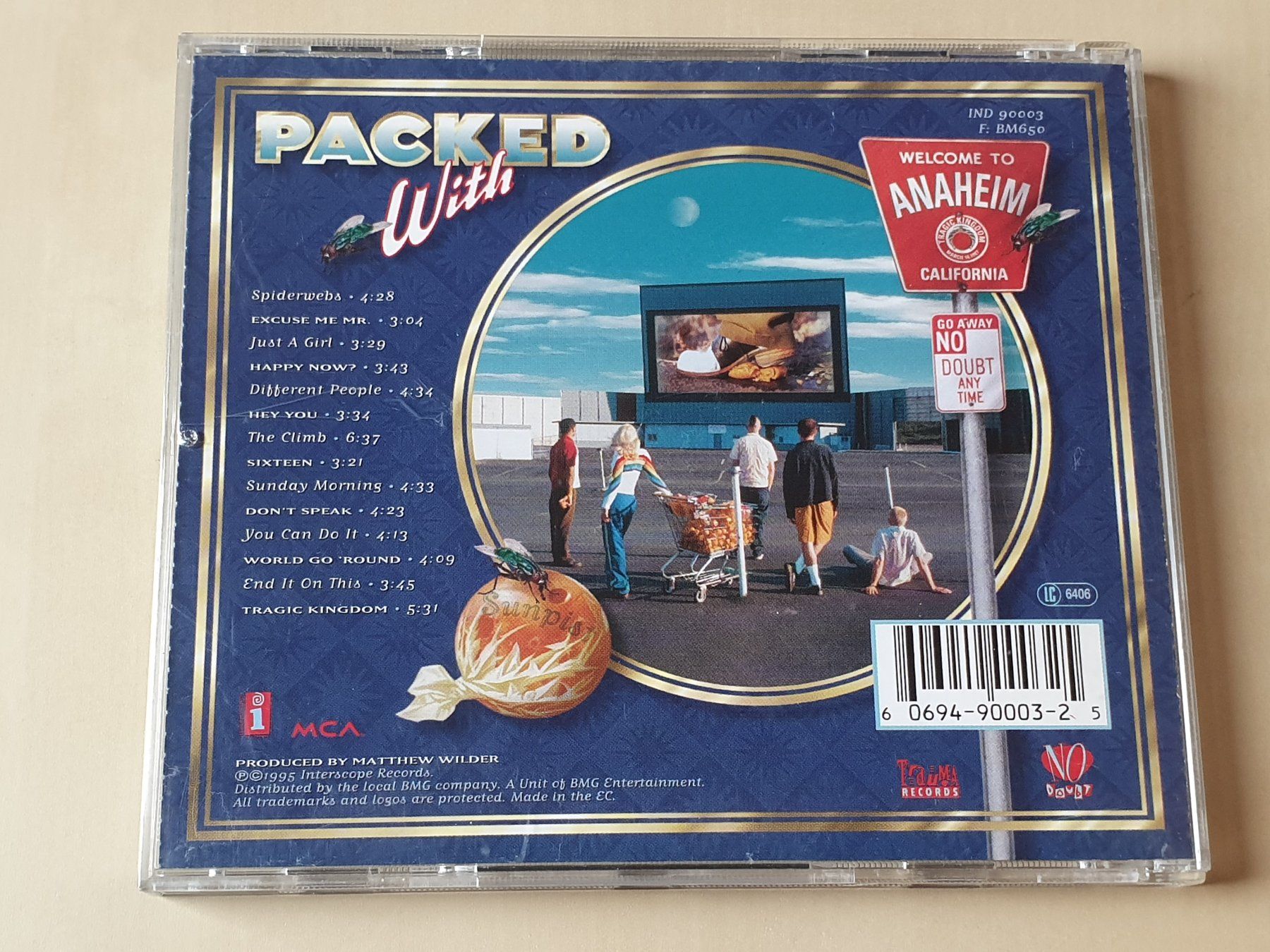 CDs: No Doubt Tragic Kingdom – D'occasion à Stansstad par collectorsshop 1