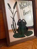 Miroir avec text + grenouille