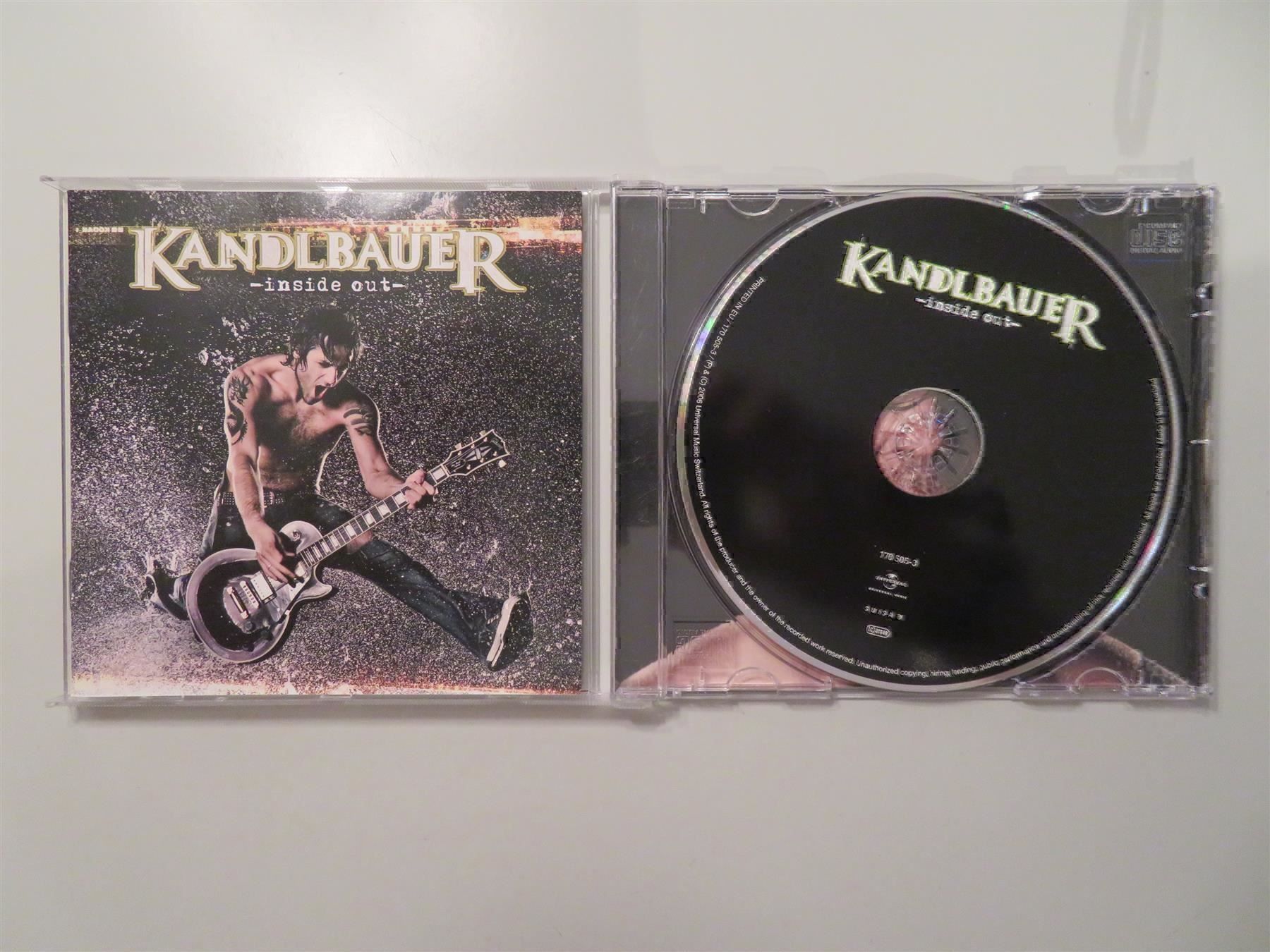CD: KANDELBAUER Inside Out SWISS Rock 2006 – Usato da Niederbipp venduto da Onyx32