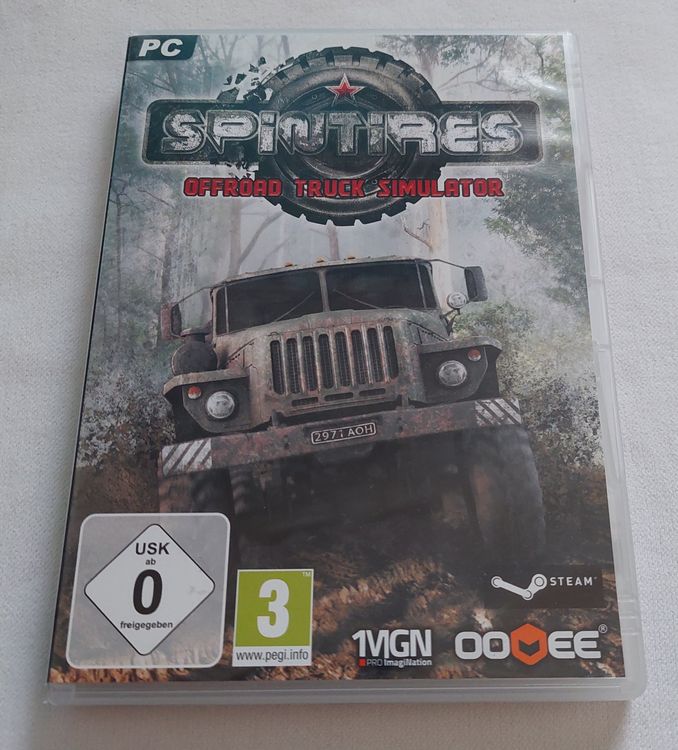 Jeu Spintires – Camions Tout-Terrain Simulator – PC – Version Française – NEUF Blister