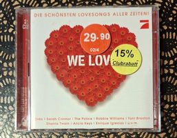 We Love - Die schönsten Lovesongs, Balladen Compilation 2004