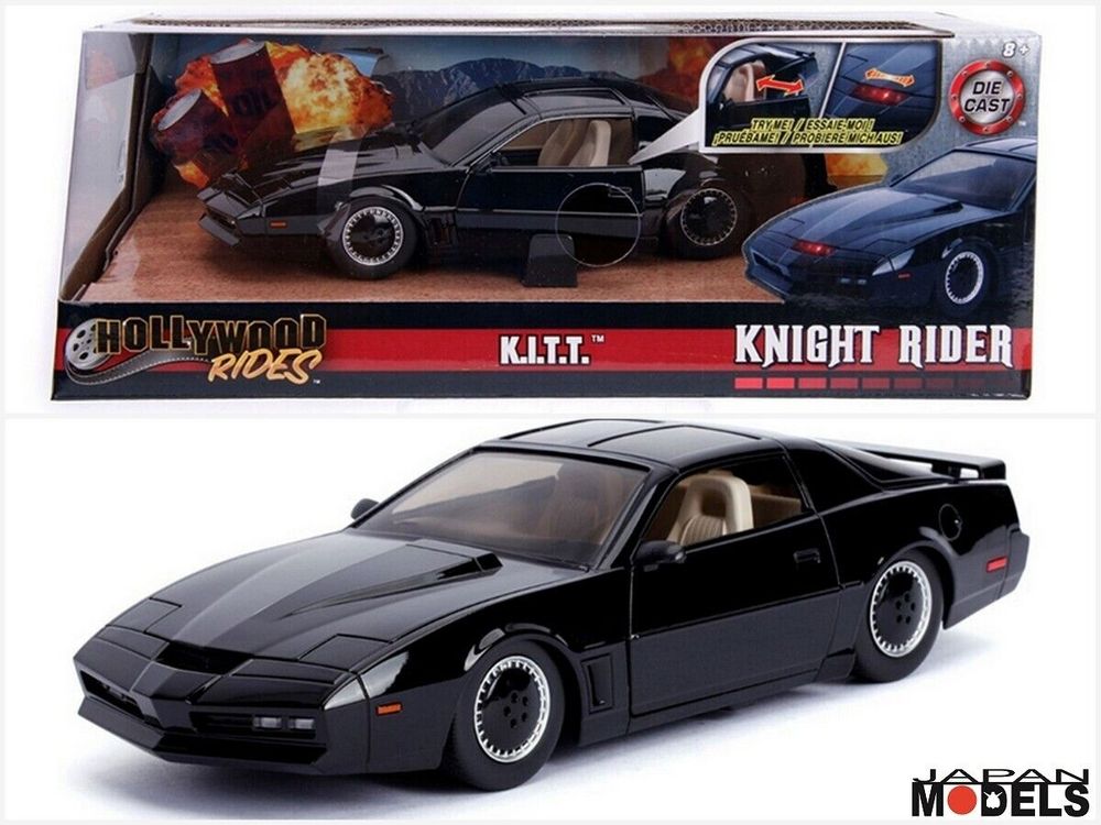 Kitt K 2000 ID Série 1 – Hot Wheels Screen Time 1:64 – Michael Knight – Pontiac Firebird