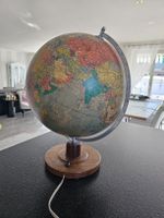 Vintage Globen Globus Leuchtglobus Lampe Weltkugel Deko