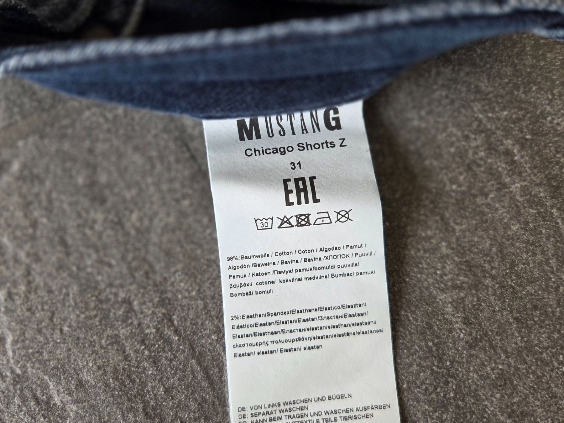 Pantaloni: Denim Shorts Mustang – Nuovo (secondo la descrizione) da Spiez venduto da Aprikose25 4