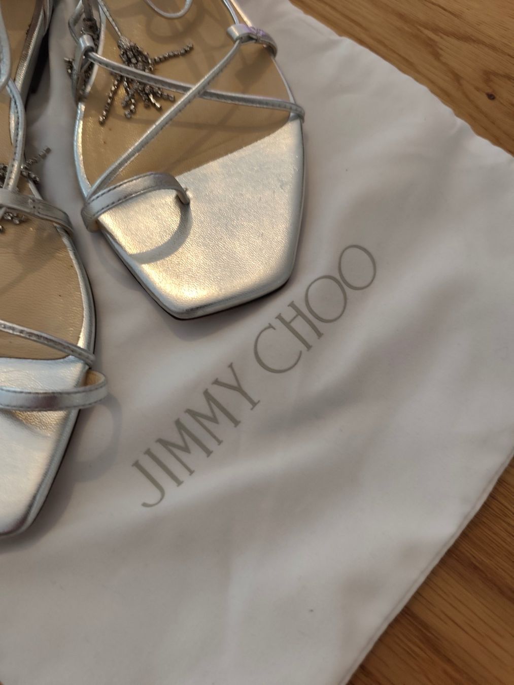 Jimmy Choo Scarpe da donna: Sandales Jimmy Choo – Usato da Montreux venduto da LeVintage33 2