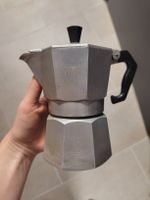 Espressokocher Aluminium.