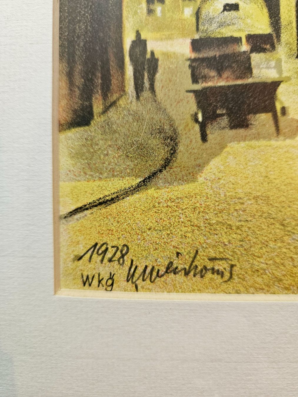 Grafica & Litografie: Werner Weiskönig - Originale Lithographie -SG - Handsigniert – Usato da Wittenbach venduto da anzo4 5