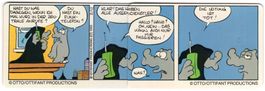 Otto's Ottifanten - seltenes Comic Telefonkarten Puzzle