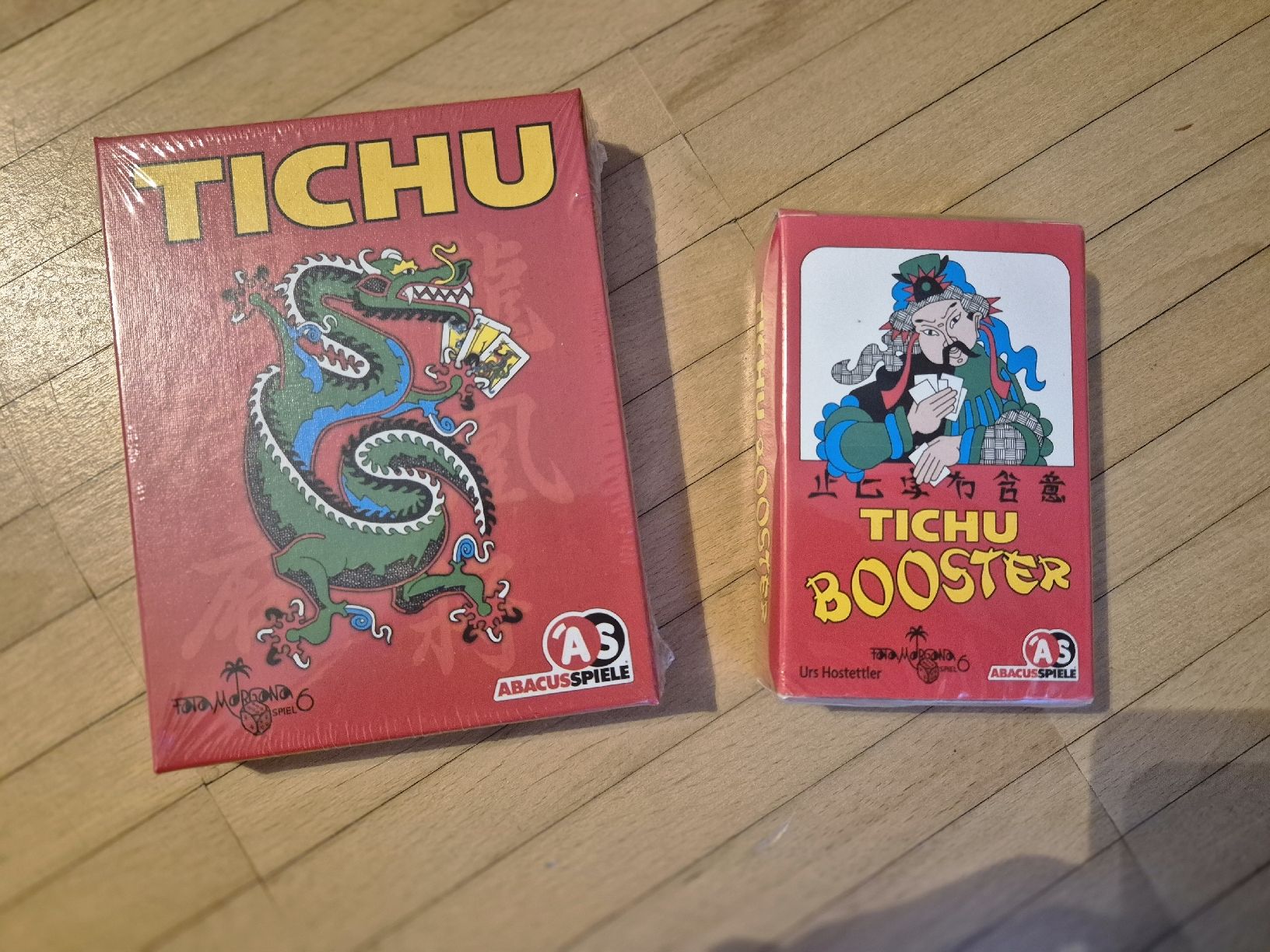 Giochi: Tichu & Tichu Booster, OVP – Nuovo e nell'imballaggio originale da Bern venduto da grisu_79