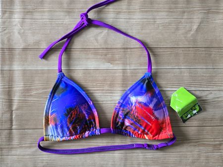 🤩​​ Arena Bikini-Top - 36 - Neon Tropical Vibe / Y2K