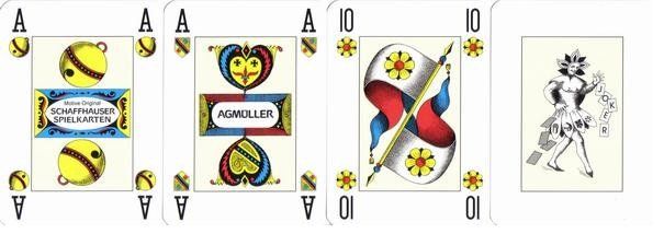 Giochi: Poker Karten SWISS Combi – Nuovo e nell'imballaggio originale da Humlikon venduto da GX30 2