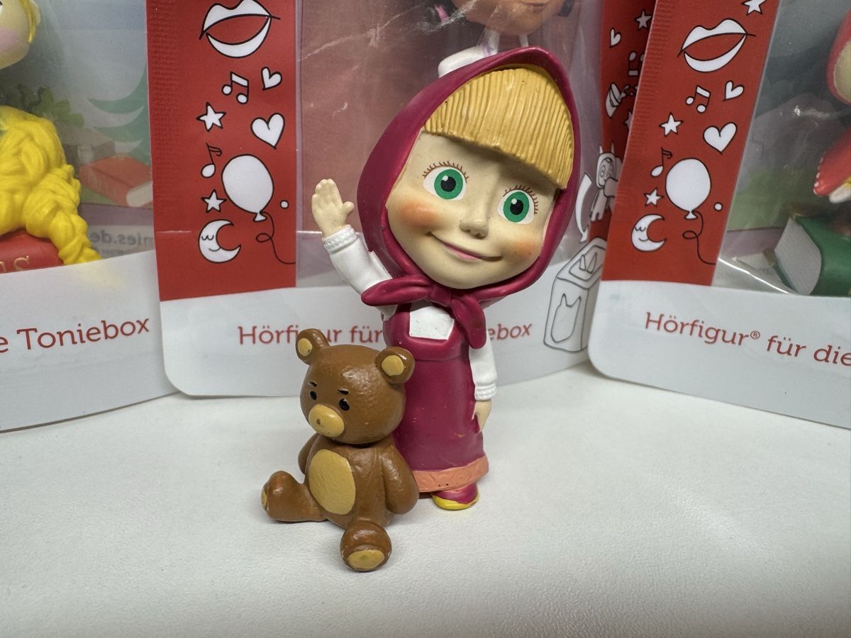 Audiolibri: 4 Tonies: Rotkäppchen, Rapunzel, Mascha, Doc McStuffins – Nuovo e nell'imballaggio originale da Uerzlikon venduto da Sam.Mia 1
