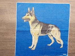 Taschentuch Kreier Motiv Schäferhund
