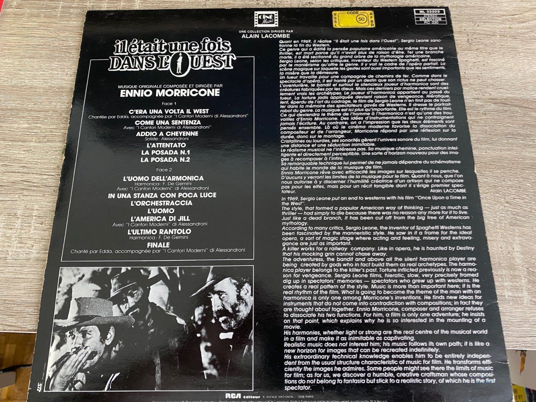 Dischi in vinile: Il était une fois dans l'ouest. – Usato da Clarens venduto da Surcouf91 1