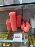 476 Posten Raureif Kerzen aus Liquidation