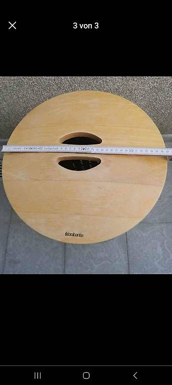 Brabantia Cesti per biancheria: Brabantia Wäschekorb mit Holz 60 L – Usato da Zuchwil venduto da Lea007 2