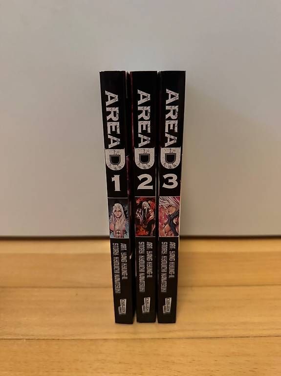 Fumetti: Area D 1 bis 3 – Usato da Bülach venduto da ser_x2bb