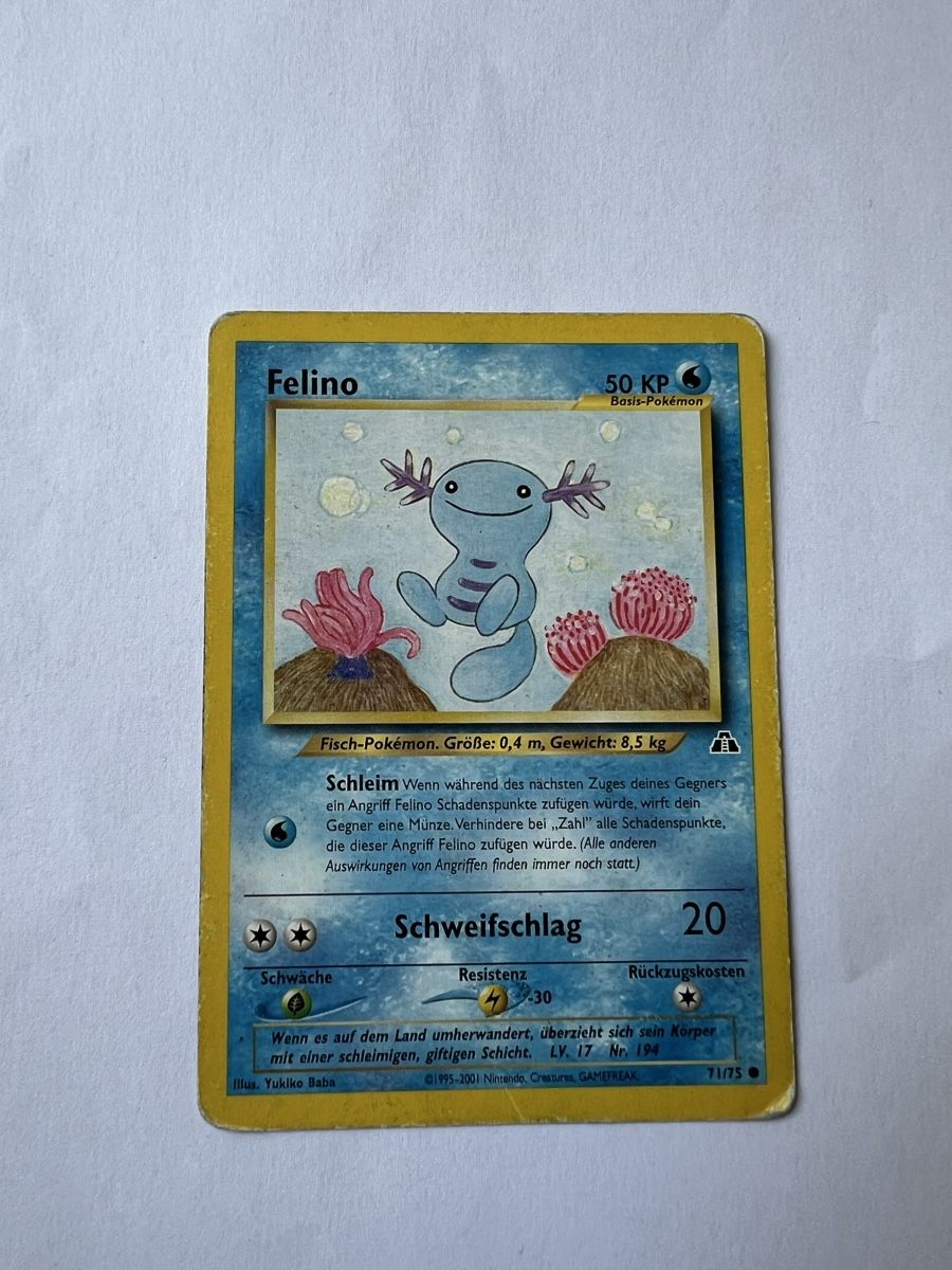 Pokémon Cartes à collectionner: Pokemonkarte Felino – D'occasion à Willisau par Neiro77